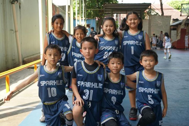 sparkle basketball, tempat les basket anak di Tangerang