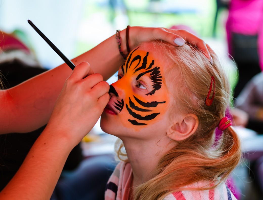 ide face painting di ultah anak