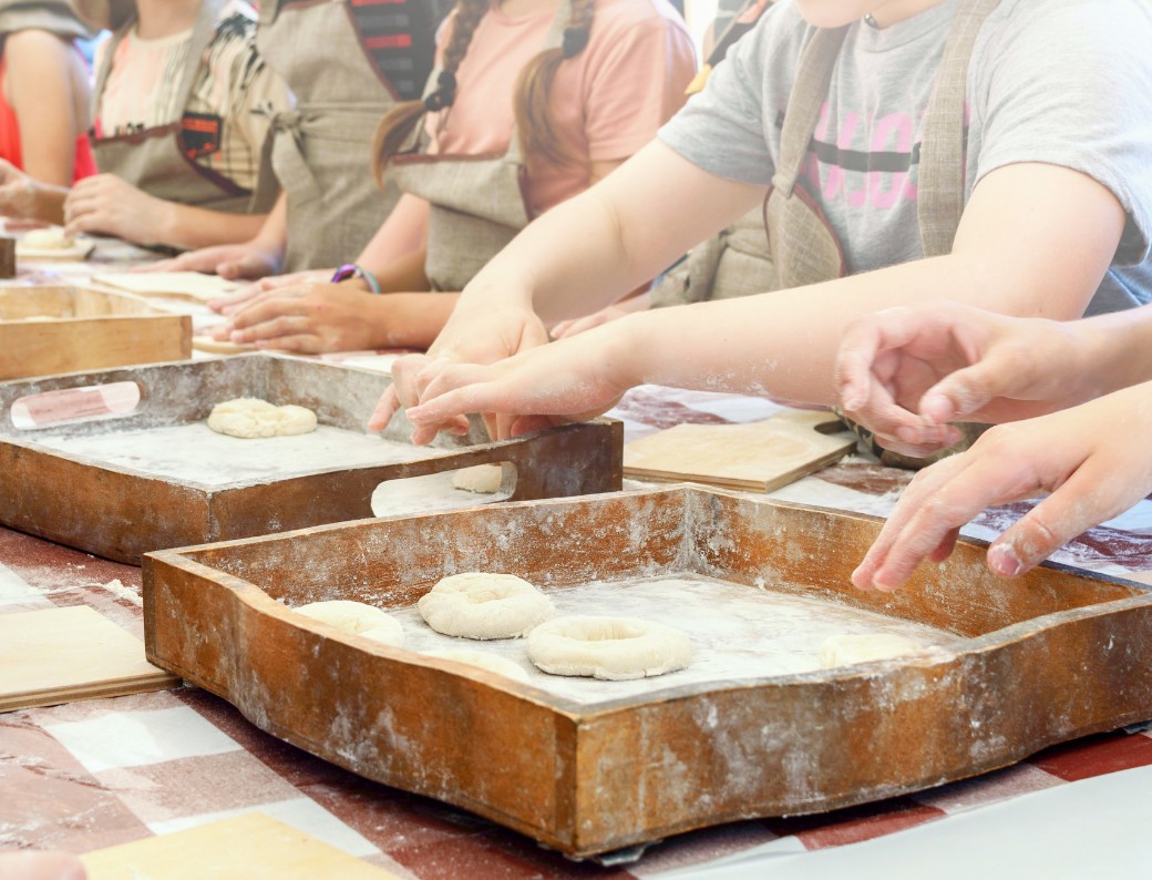 ide cooking class membuat donat