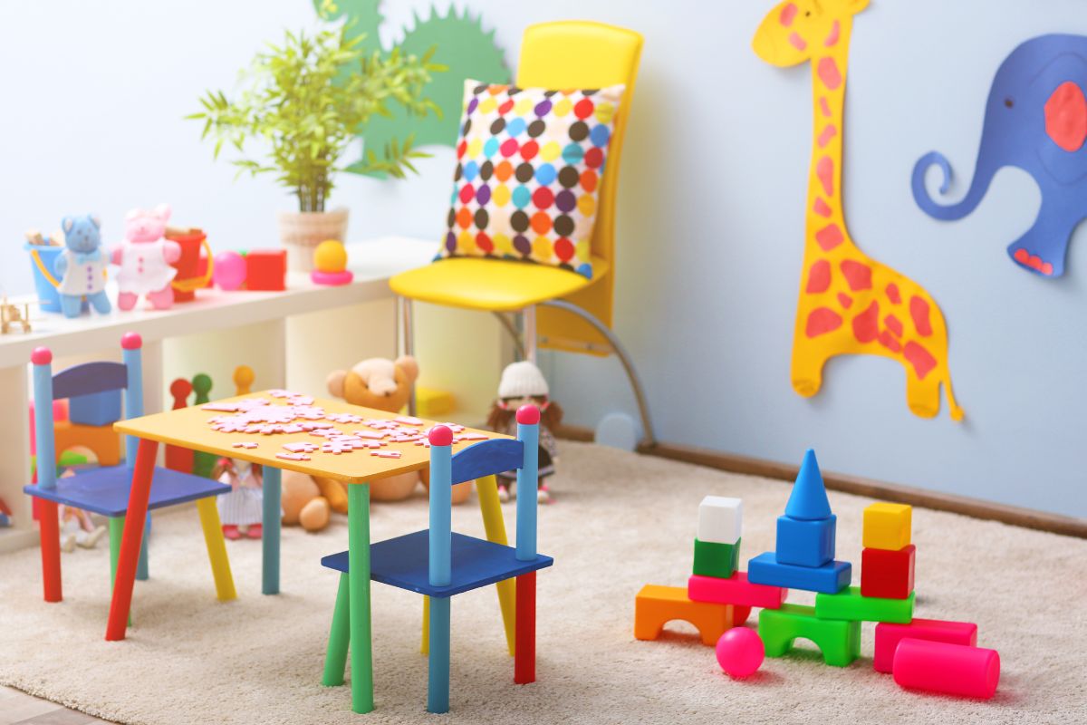 zona bermain anak di rumah